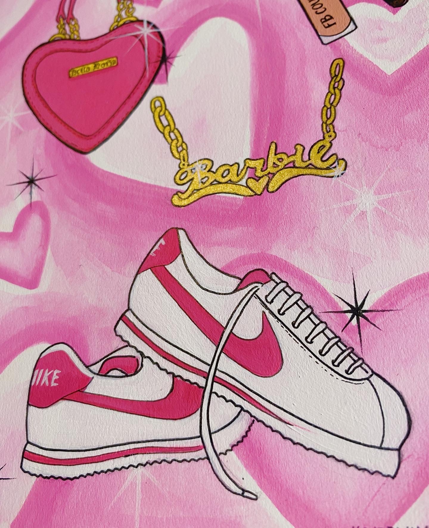 Chicana Barbie Print