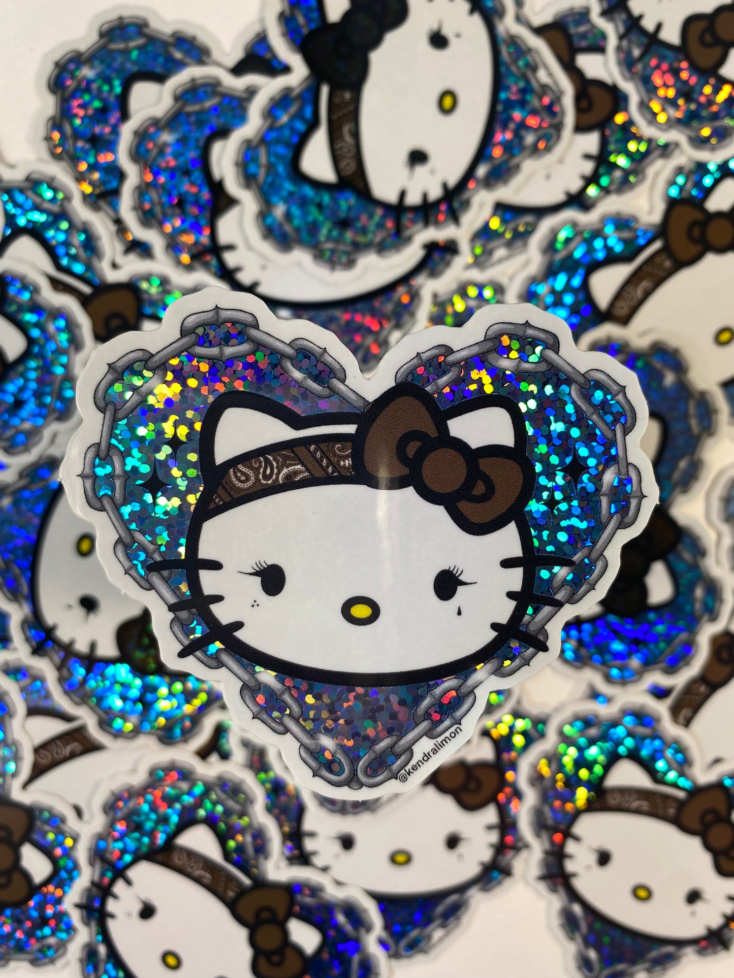 Chola Hello Kitty Sticker