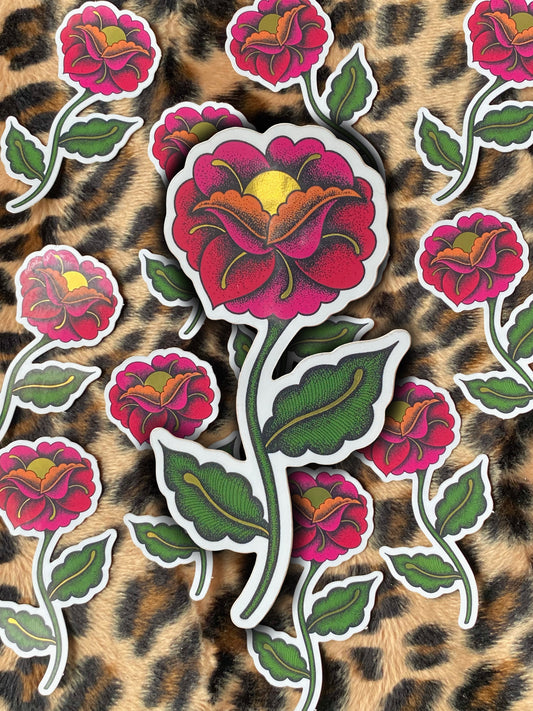 Flower Sticker