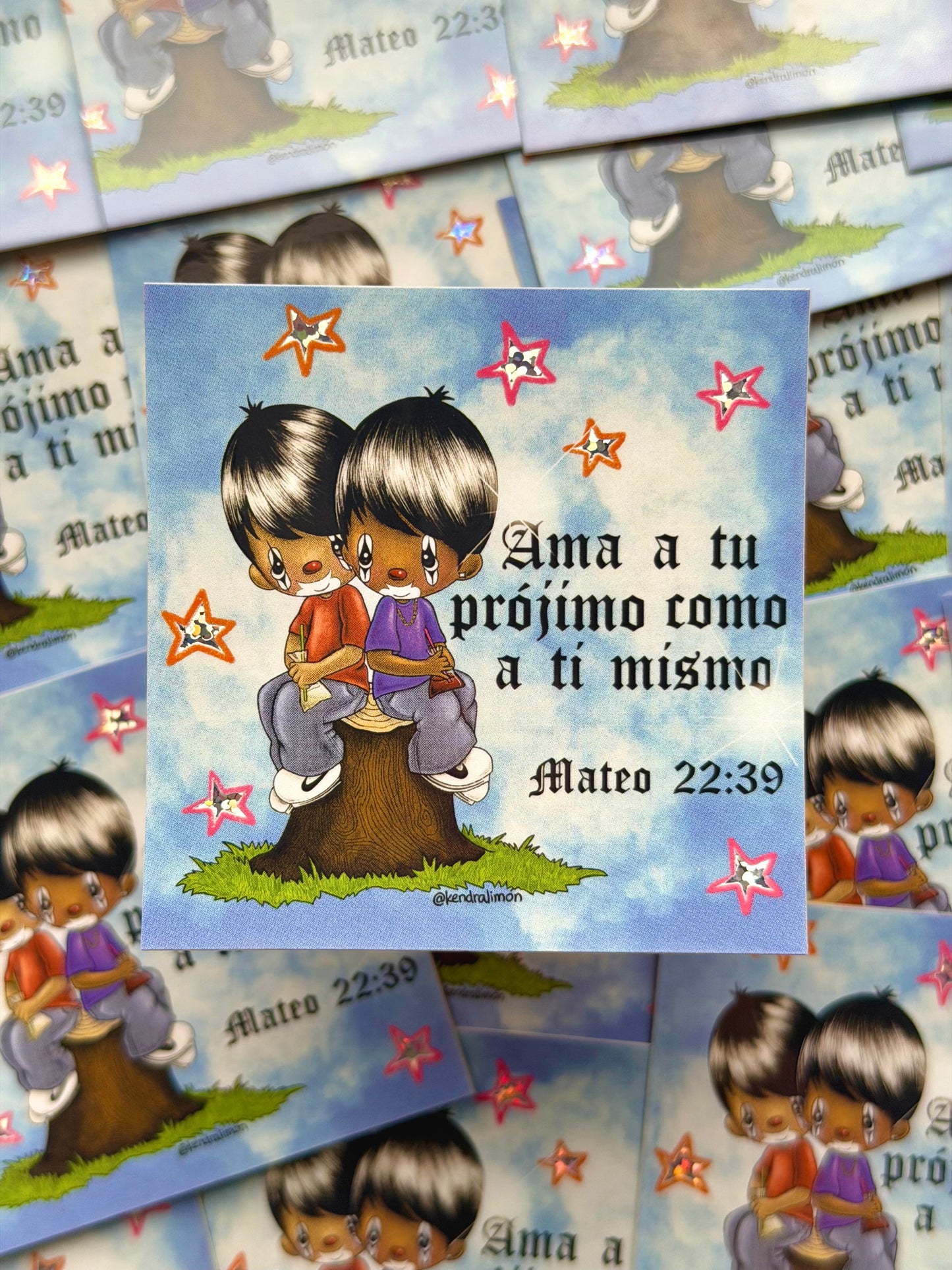 Ama a tu Projimo Precious Homie Sticker