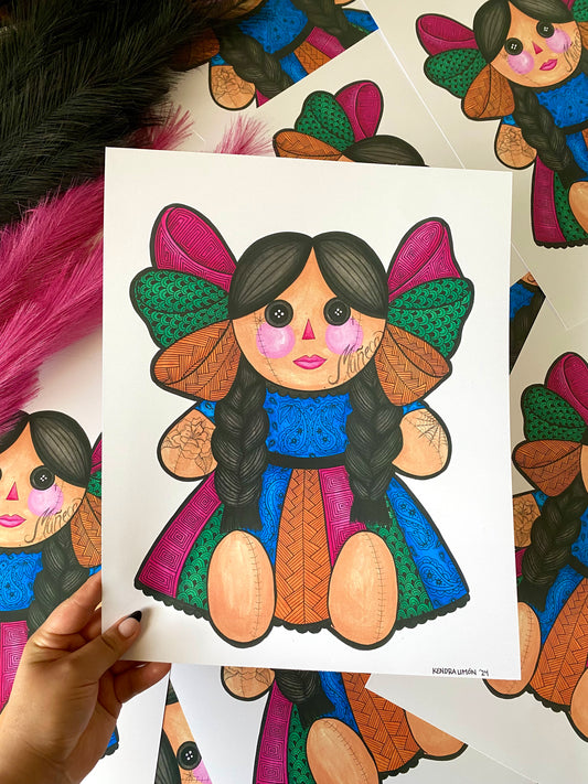 Mexican Muñeca Print