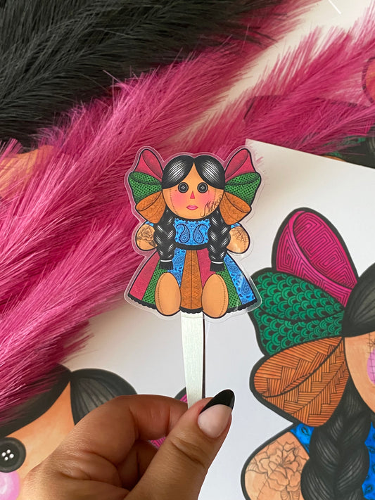 Mexican Muñeca Sticker