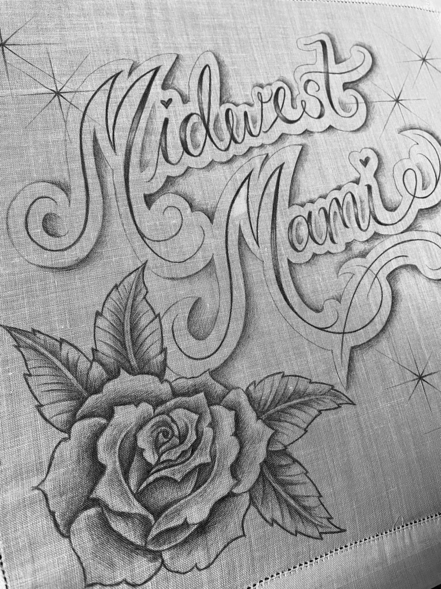 Midwest Mami Paño Drawing